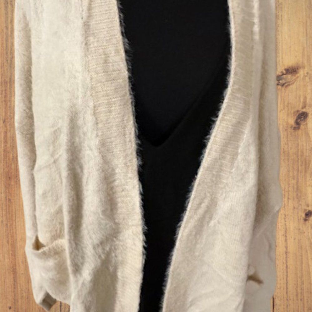 &Merci Ivory Open Cardigan 4139 NWT Boutique - Picture 4 of 8